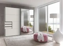 Schwebetürenschrank >Saigon< 3 Schübe,...