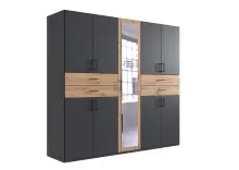 Drehtürenschrank >Taiga< 9 Türen, 4...