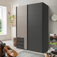 Schwebetürenschrank >Emden< 2 Schübe,...