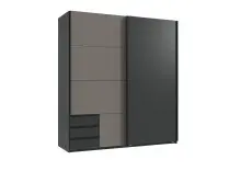 Schwebetürenschrank >Emden< 3 Schübe,...