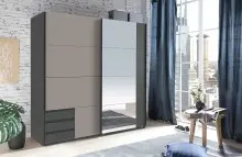 Schwebetürenschrank >Emden< 3 Schübe,...
