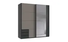 Schwebetürenschrank >Emden< 3 Schübe,...