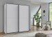 Schwebetürenschrank >Neu-Ulm< in weiss - 180x198x65cm (BxHxT)