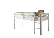 Hochbett >Alvin< Liegefl. 90x200cm, Rollrost,...