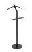 Herrendiener >59521< in schwarz, Metall - 47x111x30cm (BxHxT)