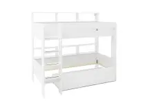 Hochbett >Jusa< 2x 90x200cm Liegefläche,...