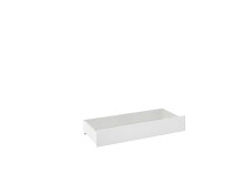 Hochbett >Jusa< 2x 90x200cm Liegefläche, Stauraum, Weiß - 210x188,8x129,6cm (BxHxT)