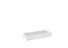 Hochbett >Jusa< 2x 90x200cm Liegefläche, Stauraum, Weiß - 210x188,8x129,6cm (BxHxT)