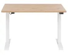 Schreibtisch >e-desk< in Eiche/weiß-...