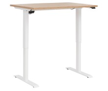 Schreibtisch >e-desk< in Eiche/weiß-...