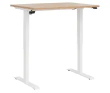Schreibtisch >e-desk< in Eiche/weiß-...