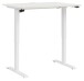 Schreibtisch >e-desk< in weiß- 150x72x72 (B/H/T) elektrisch verstellbar