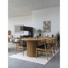 Esstisch >Boavista< in Eiche Dekor, MDF -...