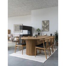 Esstisch >Boavista< in Eiche Dekor, MDF -...