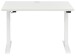 Schreibtisch >e-desk< in weiß- 150x72x80 (B/H/T) elektrisch verstellbar