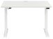 Schreibtisch >e-desk< in weiß- 150x72x80 (B/H/T) elektrisch verstellbar