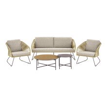 Gartenlounge-Set >Novella< (5-teilig)...