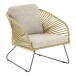 Gartenlounge-Set >Novella< (5-teilig) Sandfarbig-beige, 2-Sitzer, 2x Sessel, 2 Couchtische