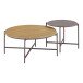 Gartenlounge-Set >Novella< (5-teilig) Sandfarbig-beige, 2-Sitzer, 2x Sessel, 2 Couchtische