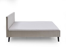 Polsterbett >Leira< Liegefläche 180x200 cm, Farbe Beige – Stellmaß: 186x100x210cm (BxHxT)