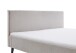 Polsterbett >Leira< Liegefläche 180x200 cm, Farbe Beige – Stellmaß: 186x100x210cm (BxHxT)