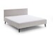 Polsterbett >Leira< Liegefläche 180x200 cm, Farbe Beige – Stellmaß: 186x100x210cm (BxHxT)
