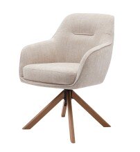 Armlehnstuhl >Avola< (2er-Set) leinen-beige,...