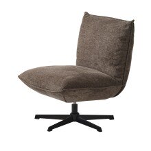 Loungesessel >Fraser< drehbar, Gestell schwarz,...