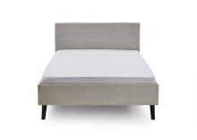 Polsterbett >Avola< Liegefläche 140x200 cm, Poso Farbe Beige – 146x100x210cm (BxHxT)