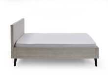 Polsterbett >Avola< Liegefläche 140x200 cm, Poso Farbe Beige – 146x100x210cm (BxHxT)
