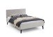 Polsterbett >Avola< Liegefläche 140x200 cm, Poso Farbe Beige – 146x100x210cm (BxHxT)