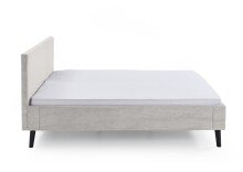 Polsterbett >Avola< Liegefläche 180x200 cm, Poso Farbe Beige – 186x100x210cm (BxHxT)