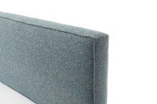 Polsterbett >Valparaiso< Liegefläche 180x200 cm, in Petrol , Stoffbezug - 216x122x235 (BxHxT)