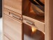 Wohnwand >Nature One< (4-teilig) in Kernbuche, teilmassiv - 330x203x45cm (BxHxT)