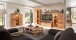 Wohnwand >Nature One< (4-teilig) in Kernbuche, teilmassiv - 330x203x45cm (BxHxT)