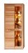 Wohnwand >Nature One< (4-teilig) in Kernbuche, teilmassiv - 330x203x45cm (BxHxT)