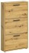 Schuhkipper >See< 3 Klappen, in Eiche Artisan Dekor - 59x103x17cm (BxHxT)