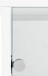 Glasvitrine >Optima< in Weiß - 57,6x171,8x32cm (BxHxT)