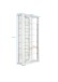 Glasvitrine >Stella< in Weiß - 86x178x38cm (BxHxT)