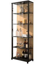 Vitrine >OPTIMA< Holzböden...