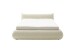 Stauraumbett >Fortello< Liegefläche 160x200 cm, in Creme - 184x88x232cm (BxHxT)