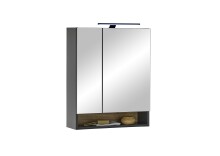 Badezimmerspiegelschrank >Denver< LED, Steckdose,...
