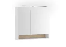 Badezimmerspiegelschrank >Denver< LED, Steckdose,...