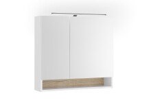Badezimmerspiegelschrank >Denver< LED, Steckdose,...