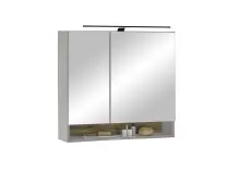 Badezimmerspiegelschrank >Denver< LED, Steckdose,...