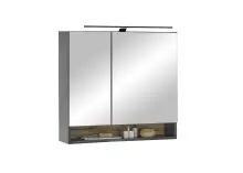 Badezimmerspiegelschrank >Denver<  LED, Steckdose,...