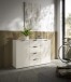 Sideboard >Linz< 2 Türen, 4 Schübe, in Kaschmir - 135x90x40cm (BxHxT)