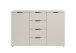 Sideboard >Linz< 2 Türen, 4 Schübe, in Kaschmir - 135x90x40cm (BxHxT)