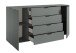 Sideboard >Linz< 2 Türen, 4 Schübe, in Salbei - 180x90x40cm (BxHxT)