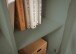 Sideboard >Linz< 2 Türen, 4 Schübe, in Salbei - 180x90x40cm (BxHxT)